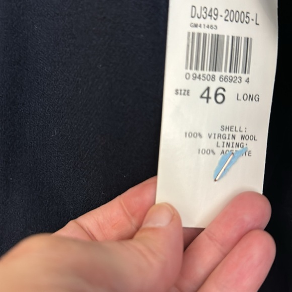 Pendleton NWT navy blue coat 46L - Picture 6 of 6